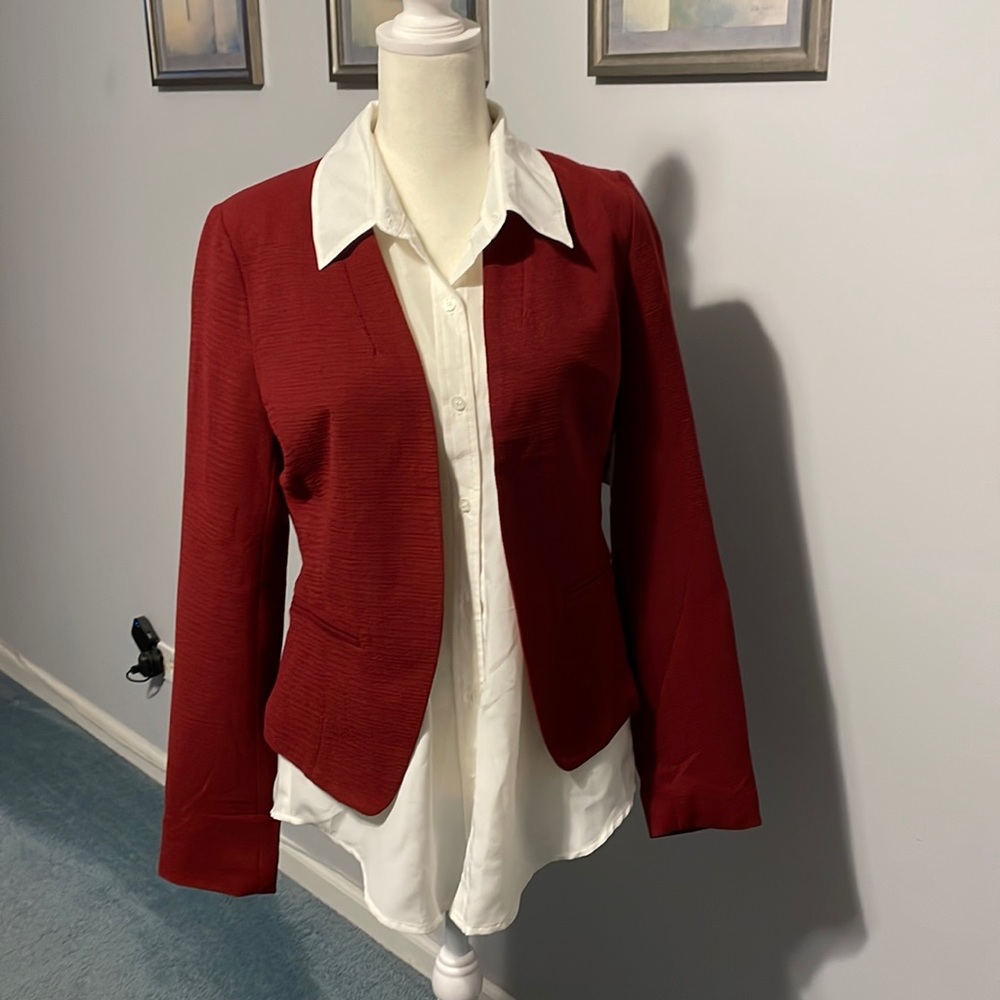 Beautiful blouse and blazer set